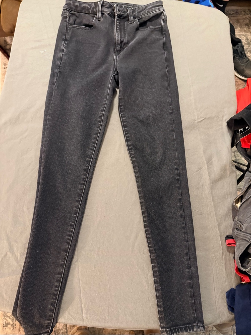 American Eagle Outfitters Charcoal Black Skinny Jeans